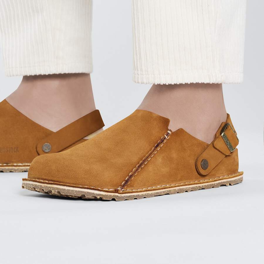 Lutry Premium Suede Leather - Mink