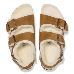 Milano Shearling Suede Leather/Fur - Mink