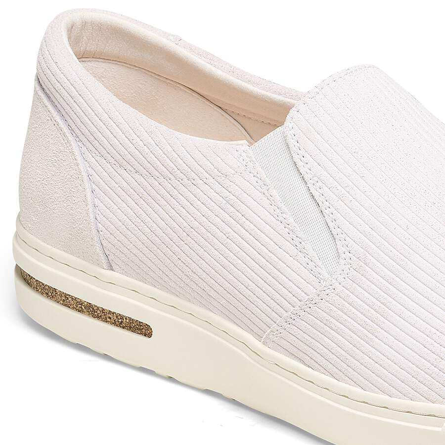 Oswego Suede Leather - Antique White