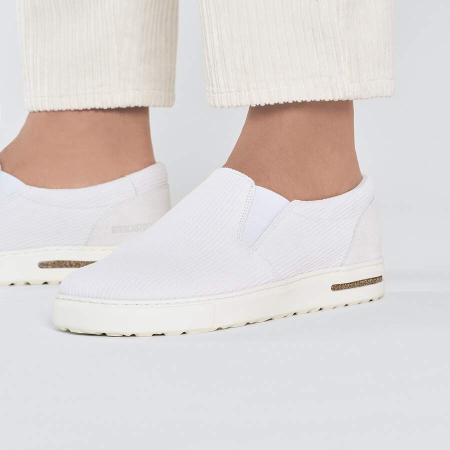 Oswego Suede Leather - Antique White