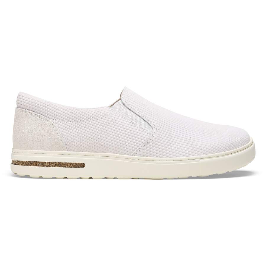 Oswego Suede Leather - Antique White