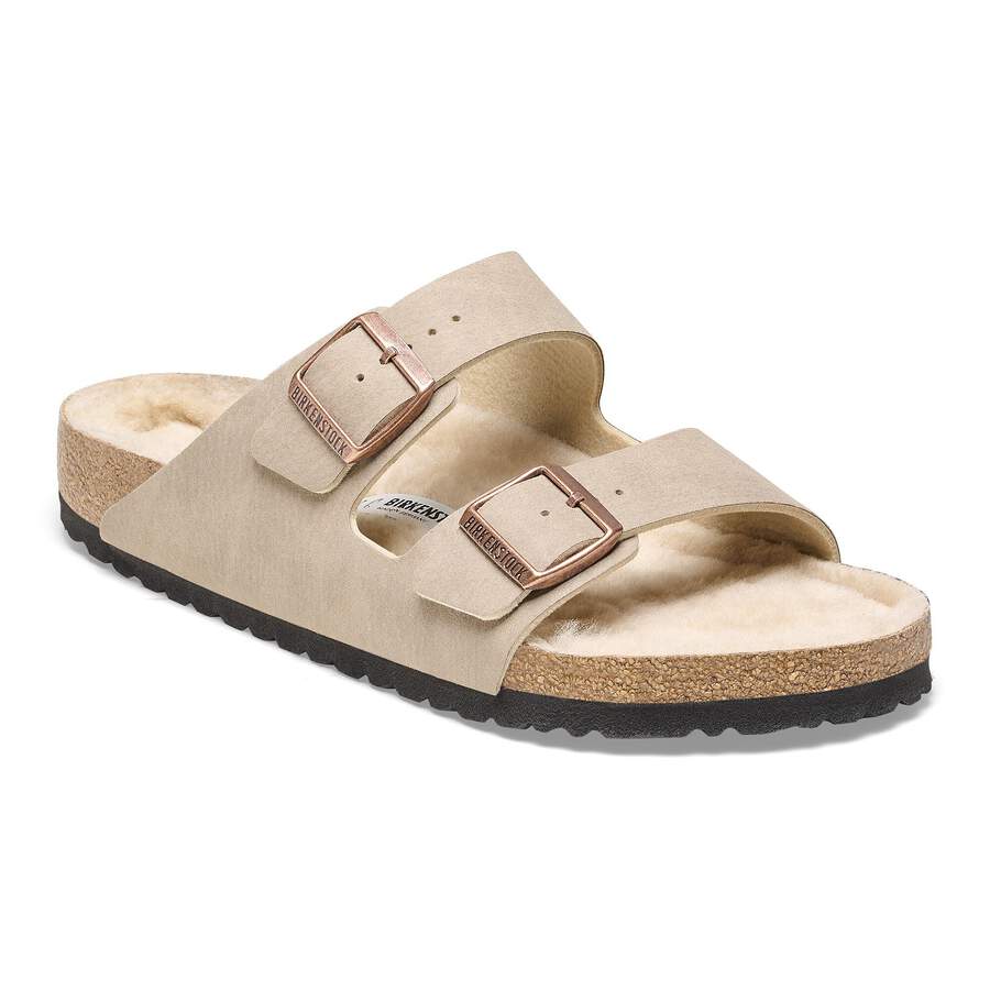Arizona Shearling Synthetics - Desert Dust Gray Taupe