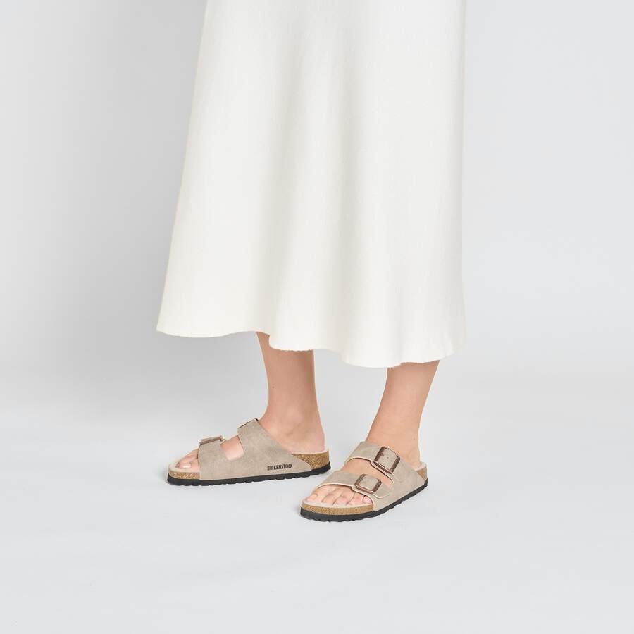 Arizona Shearling Synthetics - Desert Dust Gray Taupe