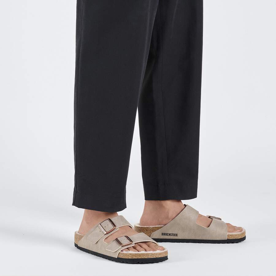 Arizona Shearling Synthetics - Desert Dust Gray Taupe
