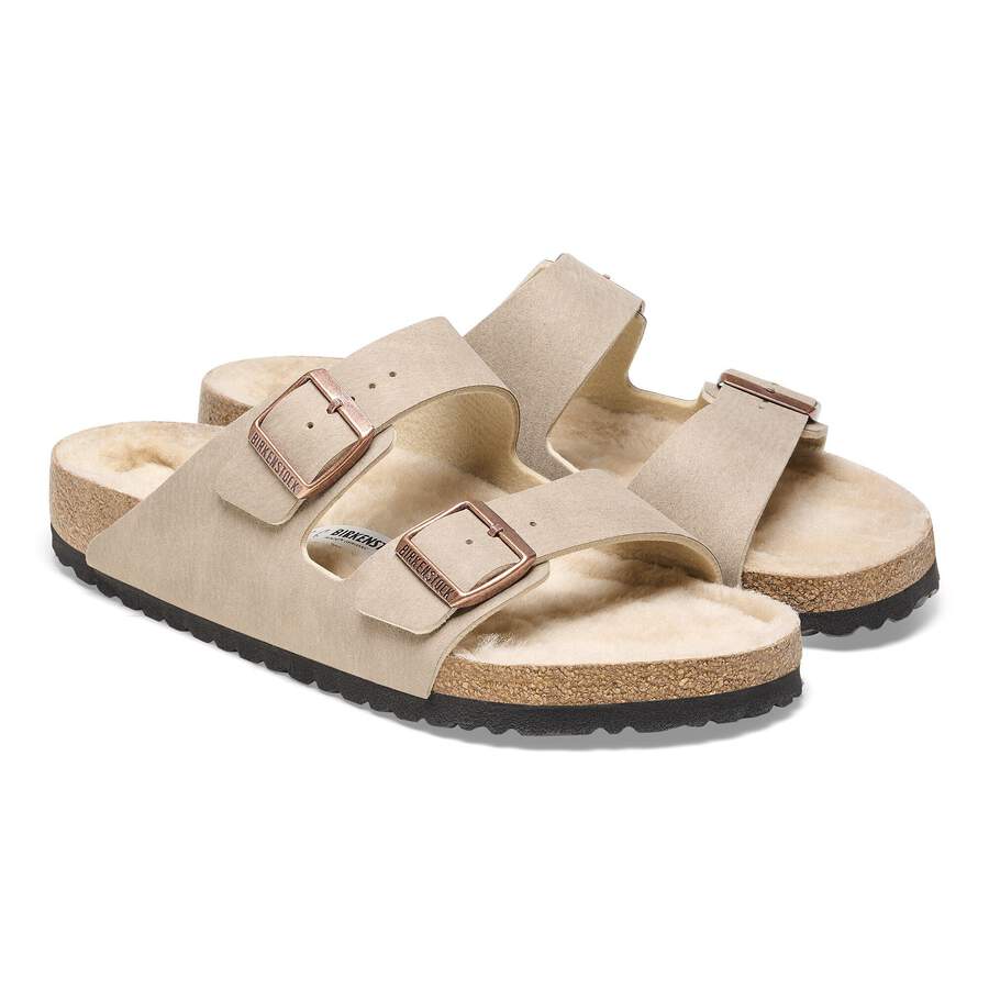 Arizona Shearling Synthetics - Desert Dust Gray Taupe