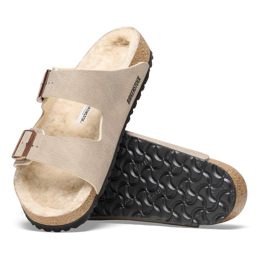 Arizona Shearling Synthetics - Desert Dust Gray Taupe