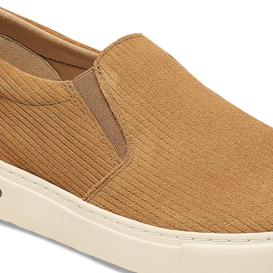 Oswego Suede Leather - Cork Brown