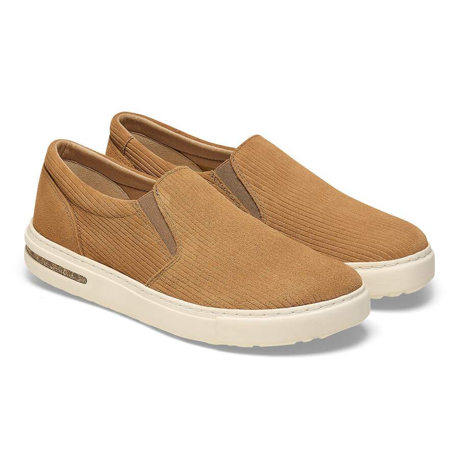 Oswego Suede Leather - Cork Brown