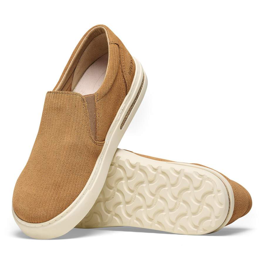 Oswego Suede Leather - Cork Brown