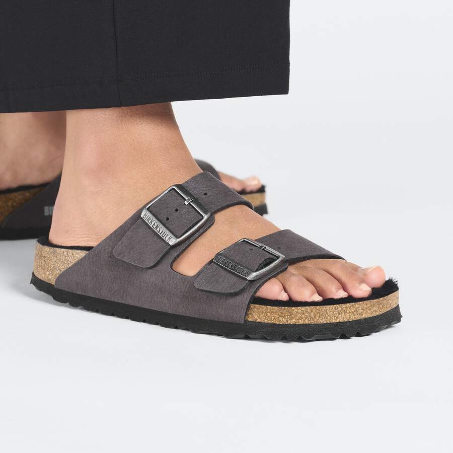 Arizona Shearling Synthetics - Desert Dust Black