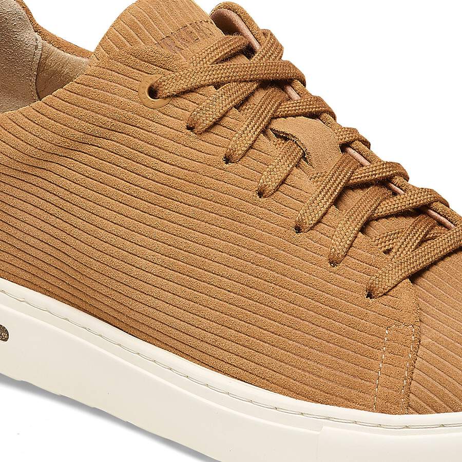 Bend Low Suede Leather Embossed - Corduroy Cork Brown
