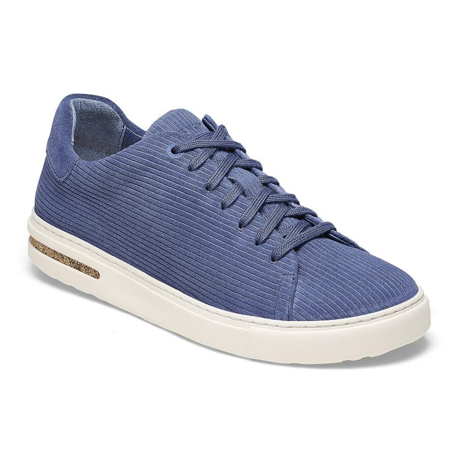 Bend Low Suede Leather Embossed - Corduroy Indigo