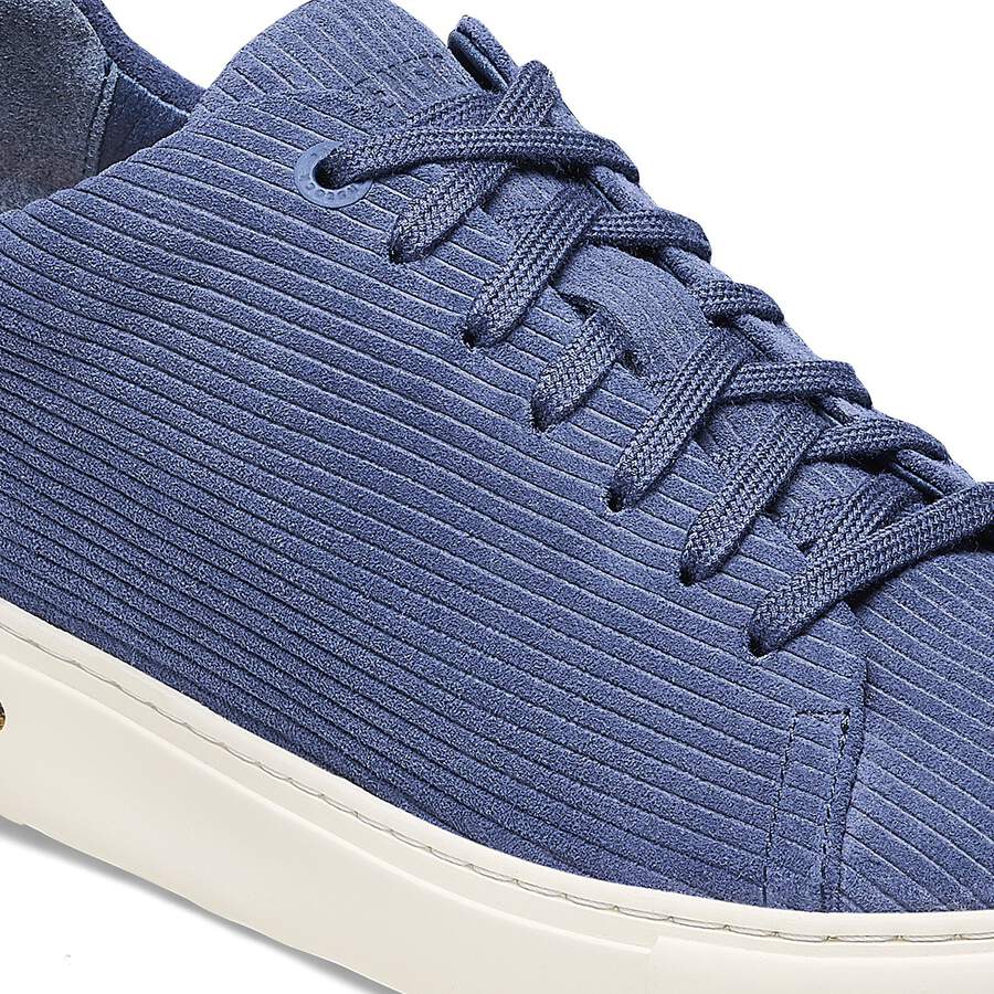 Bend Low Suede Leather Embossed - Corduroy Indigo