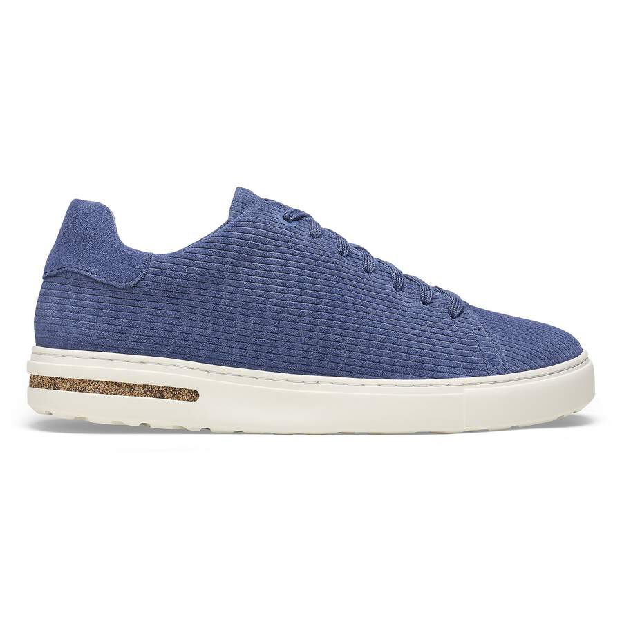 Bend Low Suede Leather Embossed - Corduroy Indigo