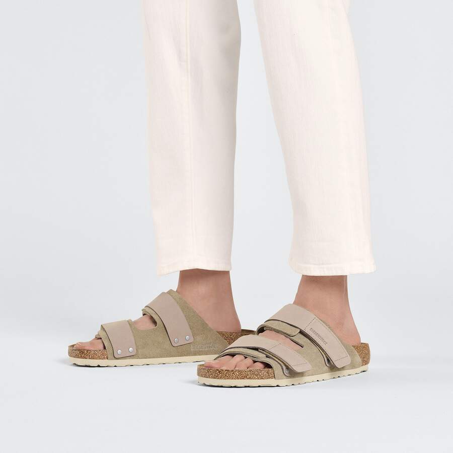 Uji Nubuck Leather/Suede - Taupe