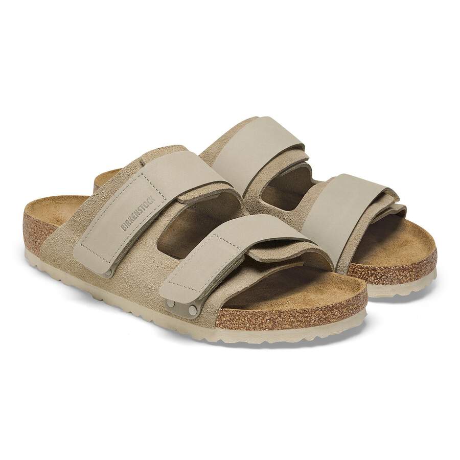 Uji Nubuck Leather/Suede - Taupe