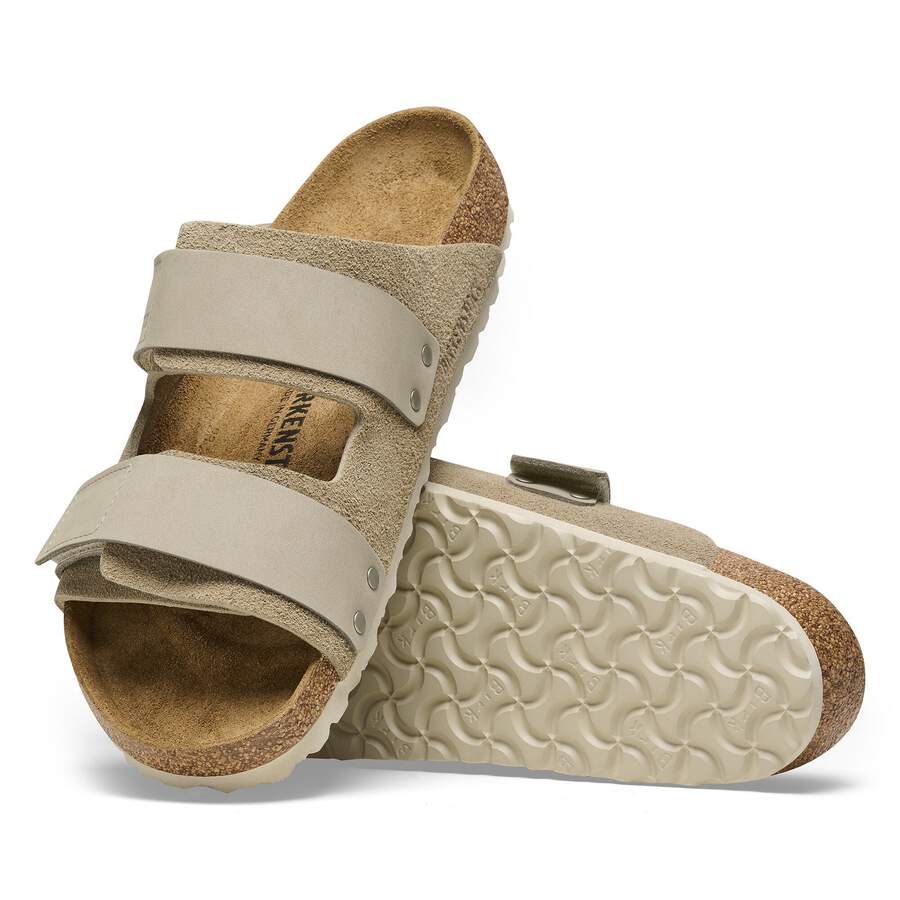 Uji Nubuck Leather/Suede - Taupe