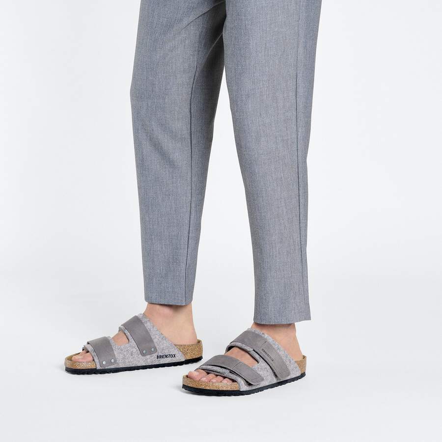 Uji Leather/Textile/Felt - Light Gray
