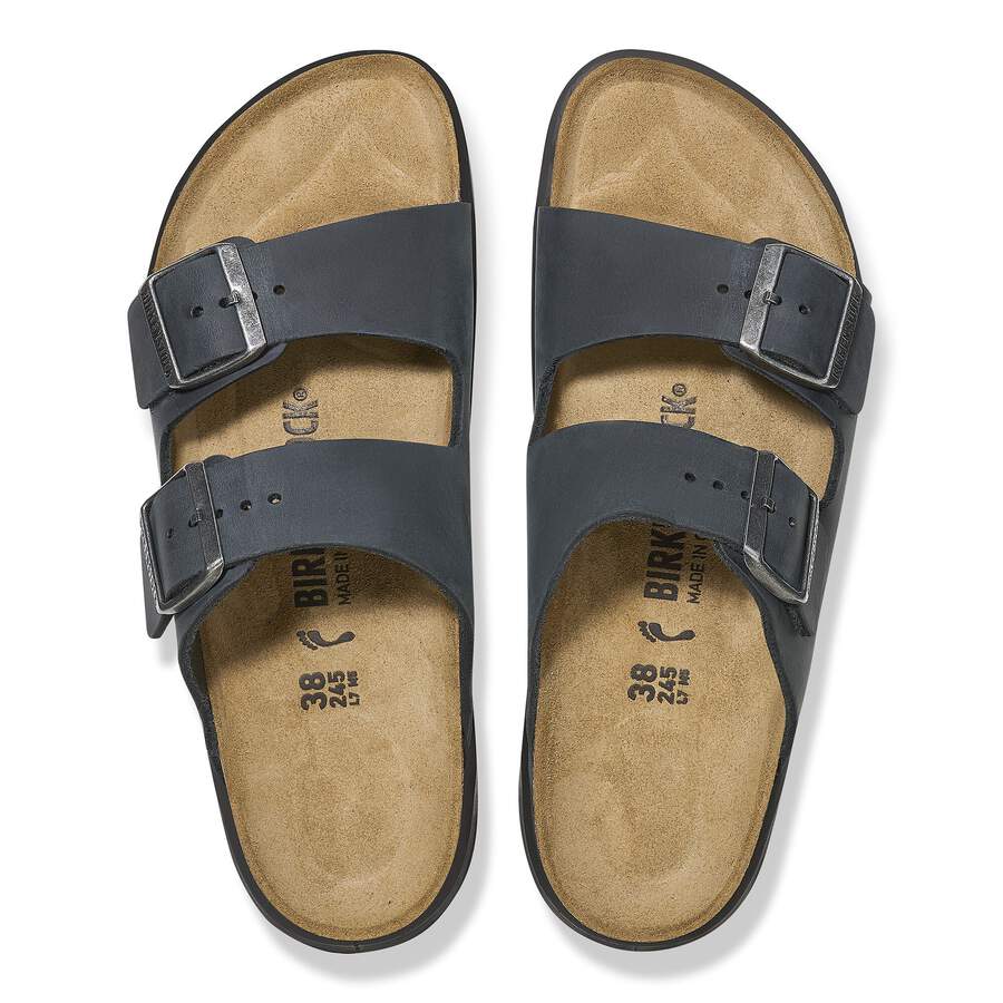 Arizona Crosstown Waxy Leather - Black