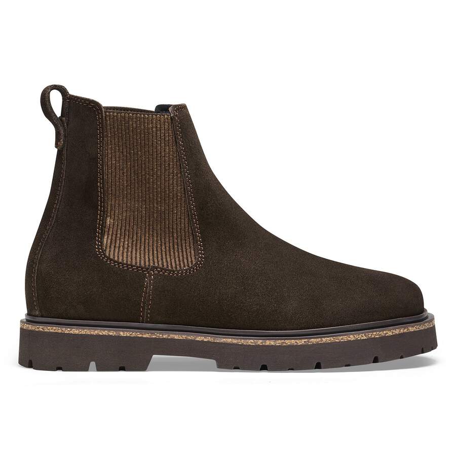Highwood Slip On Women Suede Leather - Mocha