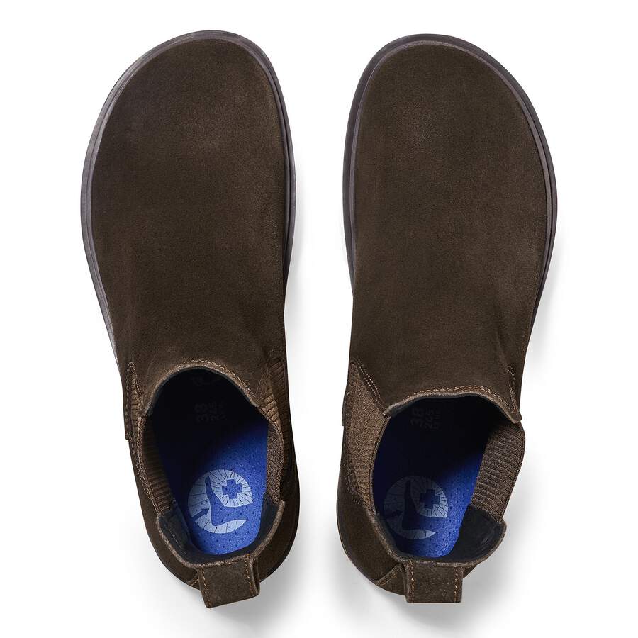Highwood Slip On Women Suede Leather - Mocha
