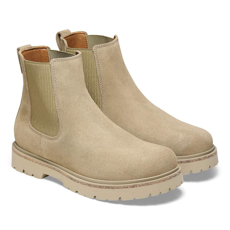 Highwood Slip On Women Suede Leather - Taupe