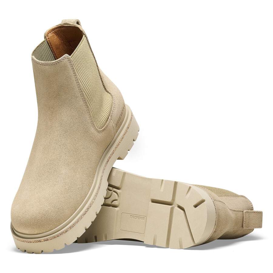 Highwood Slip On Women Suede Leather - Taupe