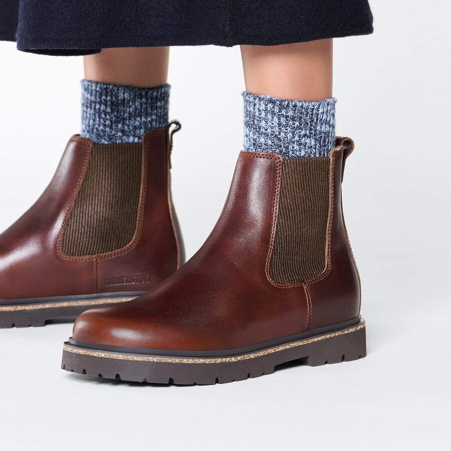 Highwood Slip On Women Natural Leather - Chocolate