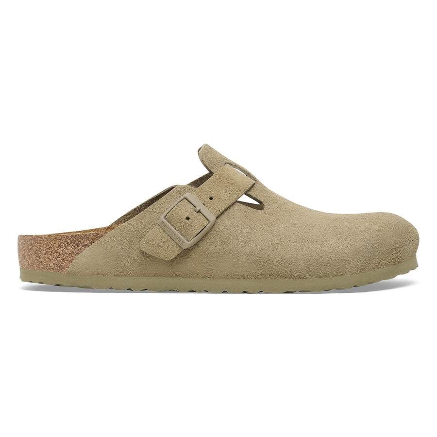 Boston Suede Leather - Faded Khaki