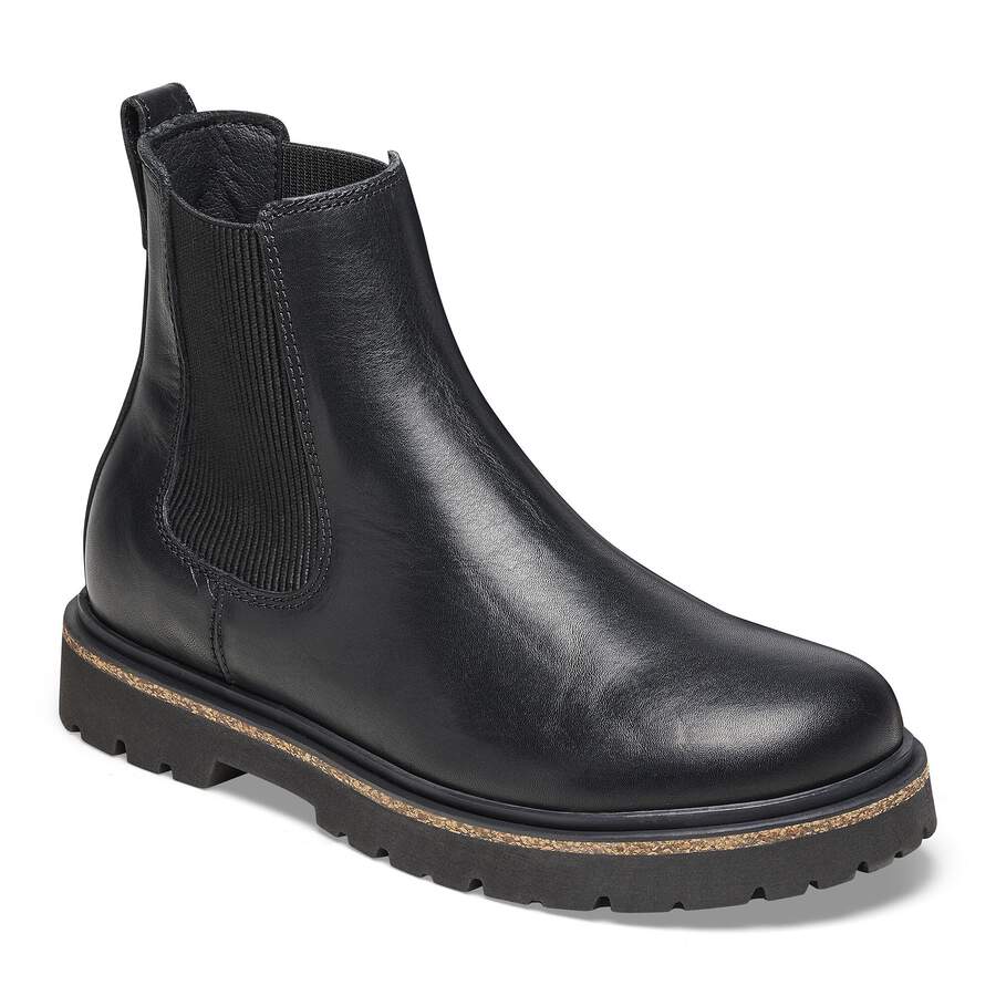 Highwood Slip On Women Natural Leather - Black
