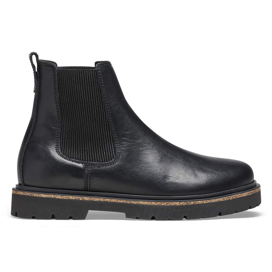 Highwood Slip On Women Natural Leather - Black