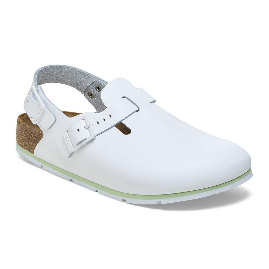 Tokio PRO Natural Leather Coated - White