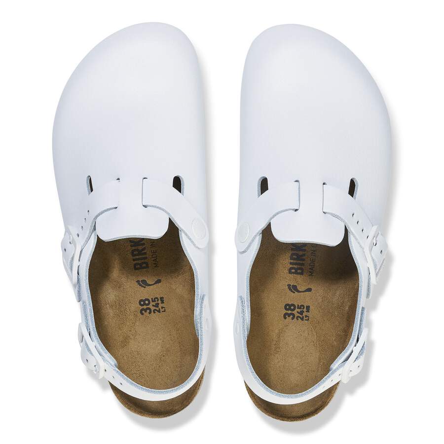 Tokio PRO Natural Leather Coated - White