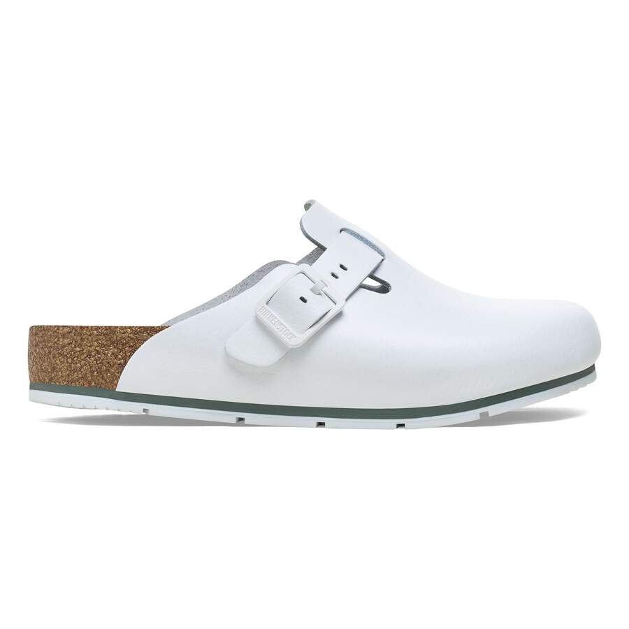 Boston Pro Natural Leather - White