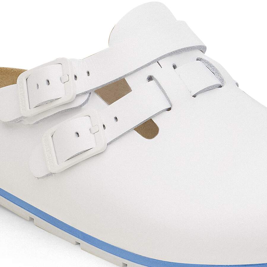 Kay PRO Natural Leather Coated - White