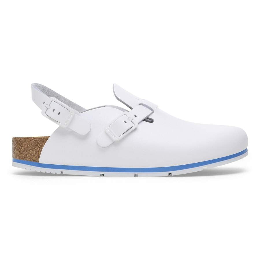 Kay PRO Natural Leather Coated - White