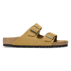 Arizona Suede Leather Embossed - Corduroy Cork Brown