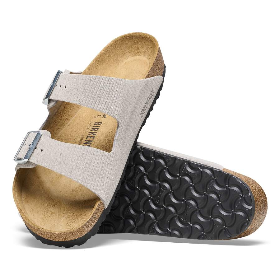 Arizona Suede Leather Embossed - Corduroy Stone Coin