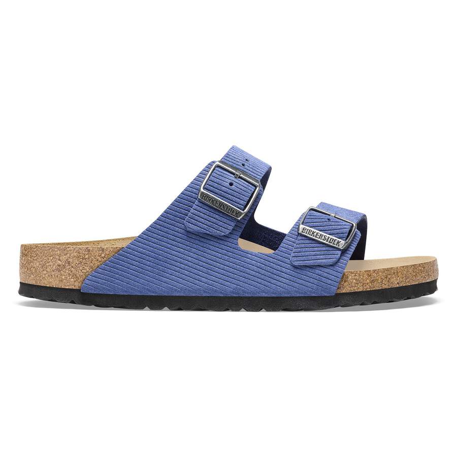 Arizona Suede Leather Embossed - Corduroy Indigo