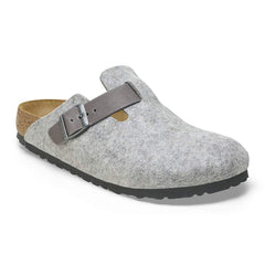 Boston Leather/Textile/Felt - Light Gray