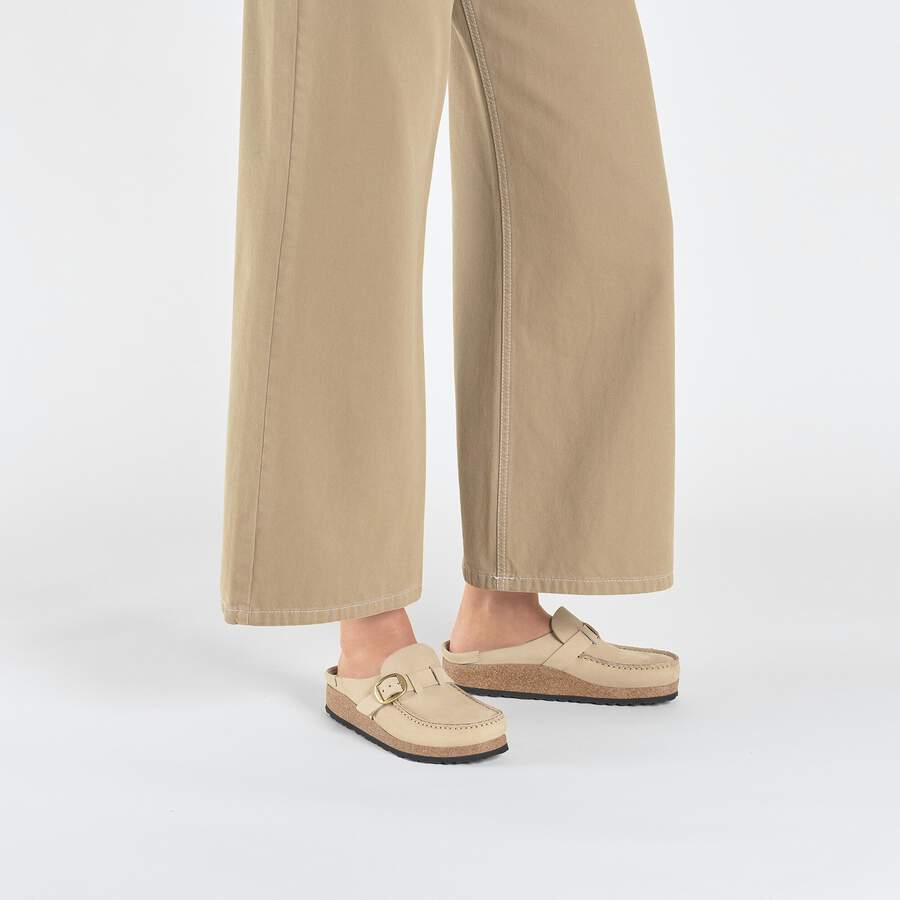 Buckley Nubuck Leather - Sandcastle