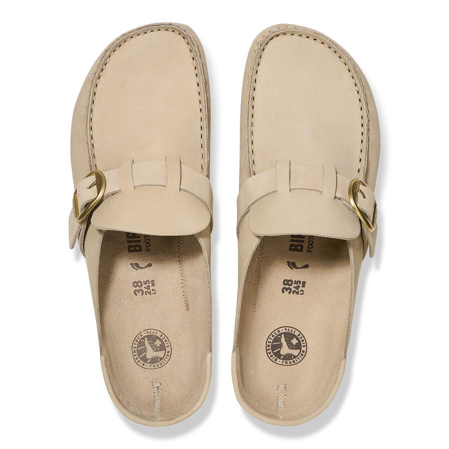 Buckley Nubuck Leather - Sandcastle