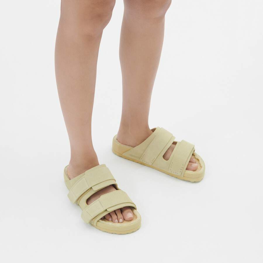 Uji Suede Tekla Suede Leather - Straw