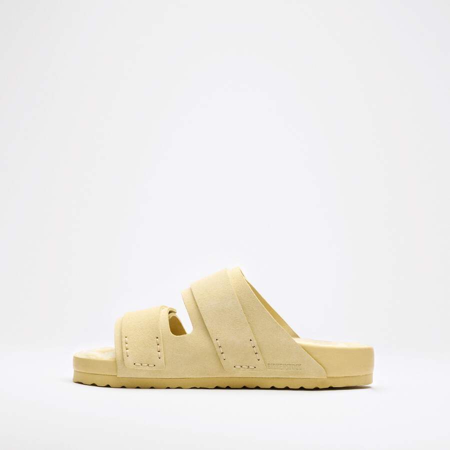 Uji Suede Tekla Suede Leather - Straw
