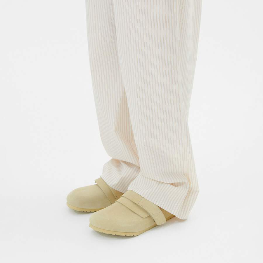 Nagoya Suede Tekla Suede Leather - Straw