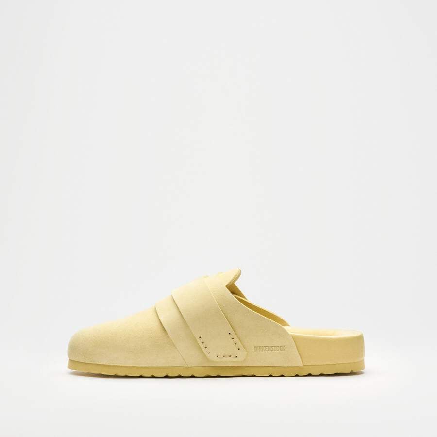 Nagoya Suede Tekla Suede Leather - Straw