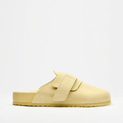 Nagoya Suede Tekla Suede Leather - Straw