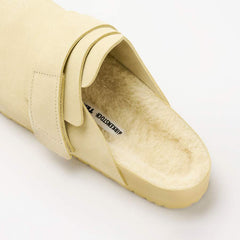 Nagoya Suede Tekla Suede Leather - Straw