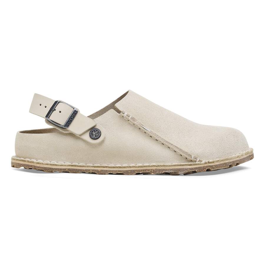 Lutry Premium Suede Leather - Eggshell