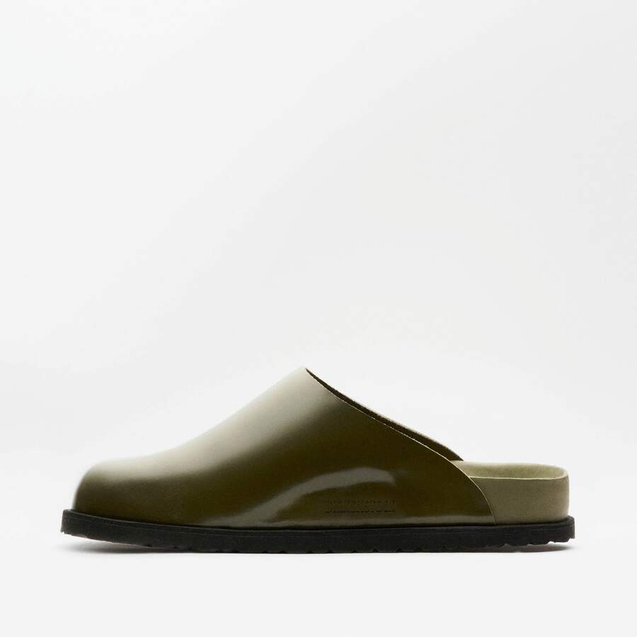 33 Dougal Natural Leather - Moss Green